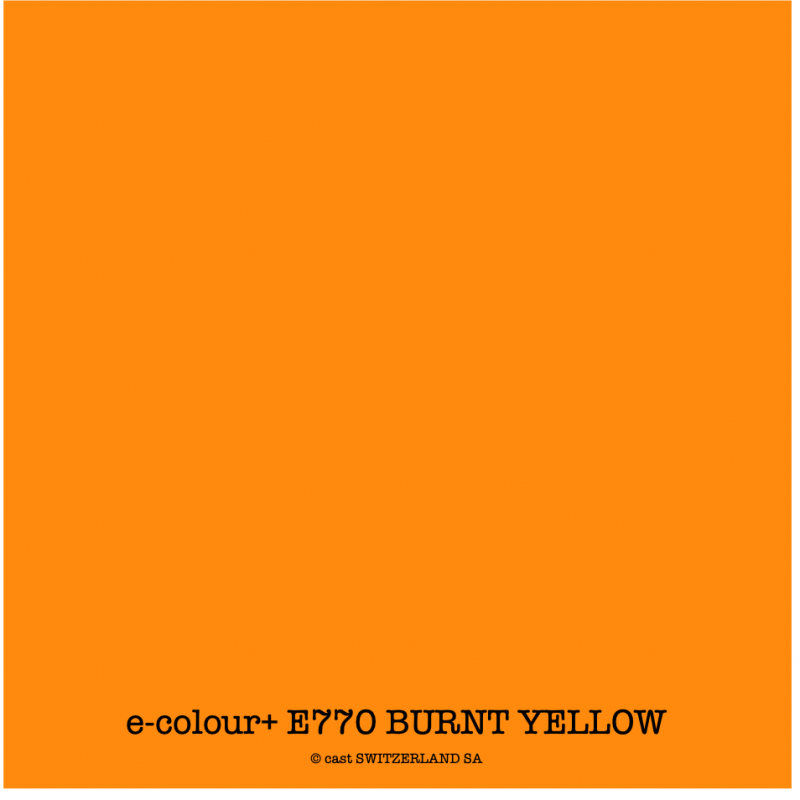 e-colour+ E770 BURNT YELLOW Bogen 1.22 x 0.50m