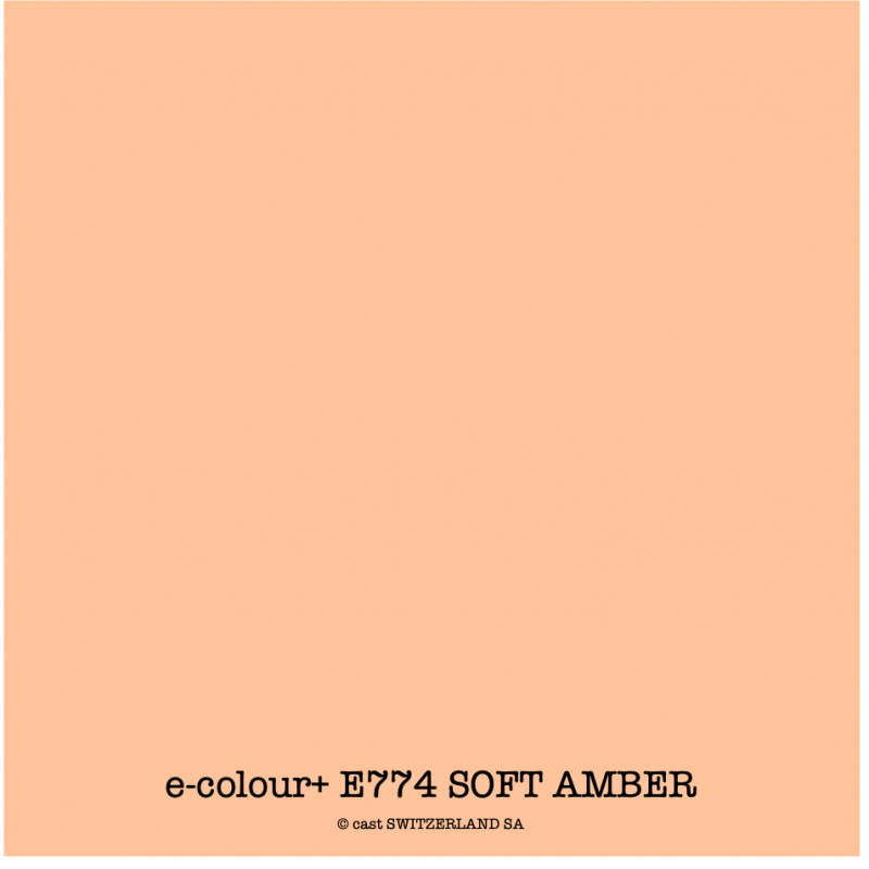 e-colour+ E774 SOFT AMBER Bogen 1.22 x 0.50m