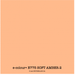 e-colour+ E775 SOFT AMBER 2 Rolle 1.22 x 7.62m