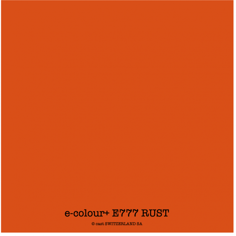 e-colour+ E777 RUST Rouleau 1.22 x 7.62m