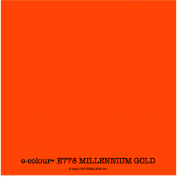 e-colour+ E778 MILLENNIUM GOLD Bogen 1.22 x 0.50m