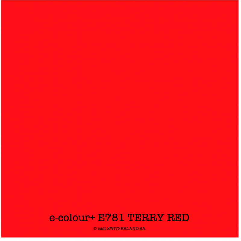 e-colour+ E781 TERRY RED Rouleau 1.22 x 7.62m