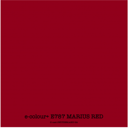 e-colour+ E787 MARIUS RED Bogen 1.22 x 0.50m