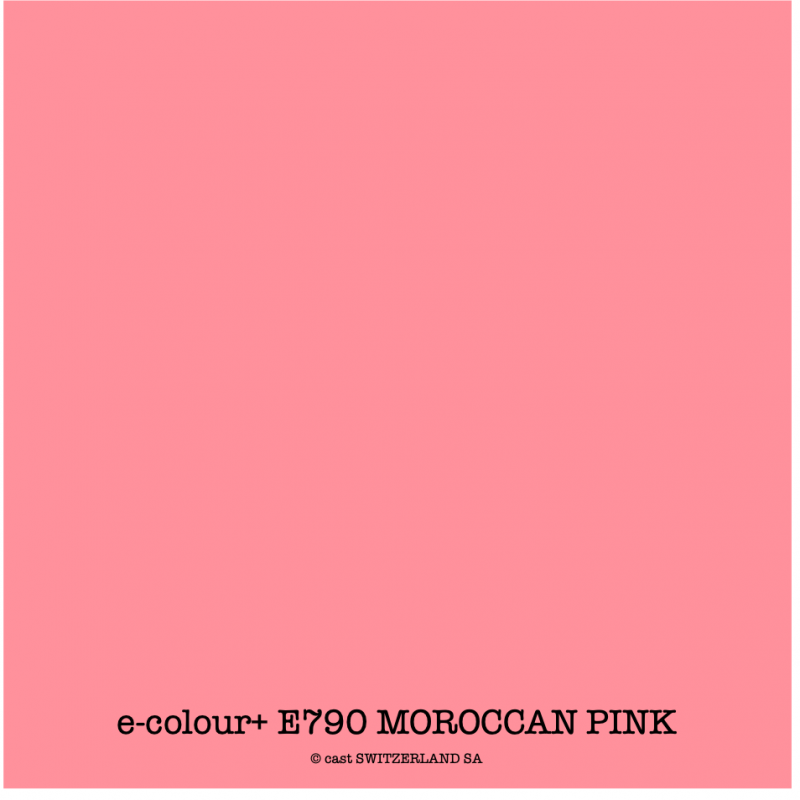 e-colour+ E790 MOROCCAN PINK Rouleau 1.22 x 7.62m