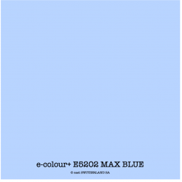 e-colour+ E5202 MAX BLUE Bogen 1.22 x 0.50m