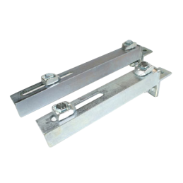 Girder Clamp mit End Bracket | 100 - 180mm, verzinkt