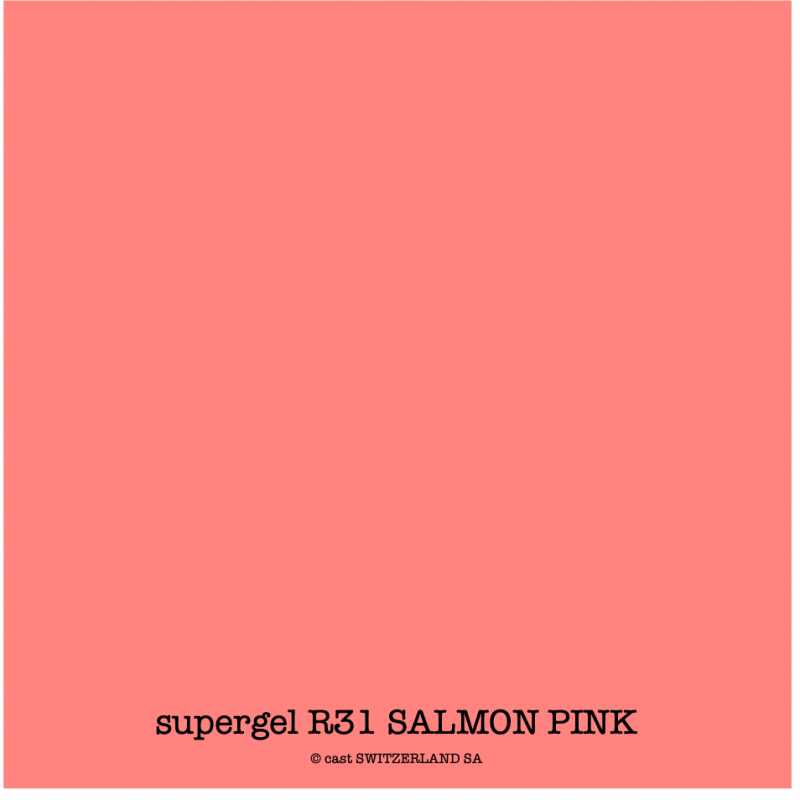 supergel R31 SALMON PINK Rolle 0.61 x 7.62m