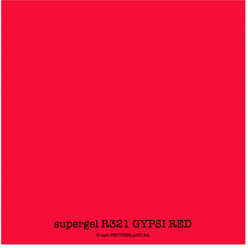 supergel R321 GYPSI RED Bogen 0.61 x 0.50m