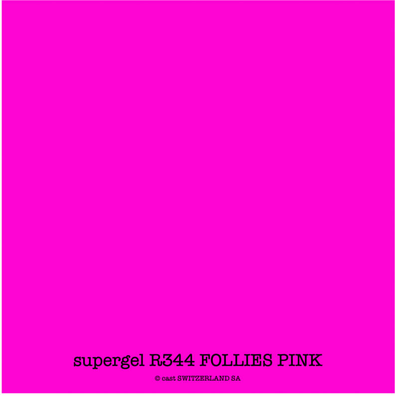supergel R344 FOLLIES PINK Bogen 0.61 x 0.50m