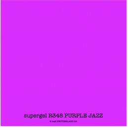 supergel R348 PURPLE JAZZ Feuille 0.61 x 0.50m