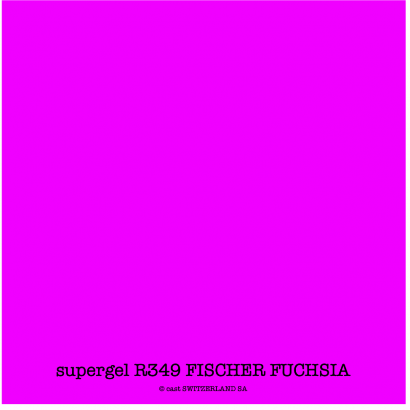 supergel R349 FISCHER FUCHSIA Feuille 0.61 x 0.50m