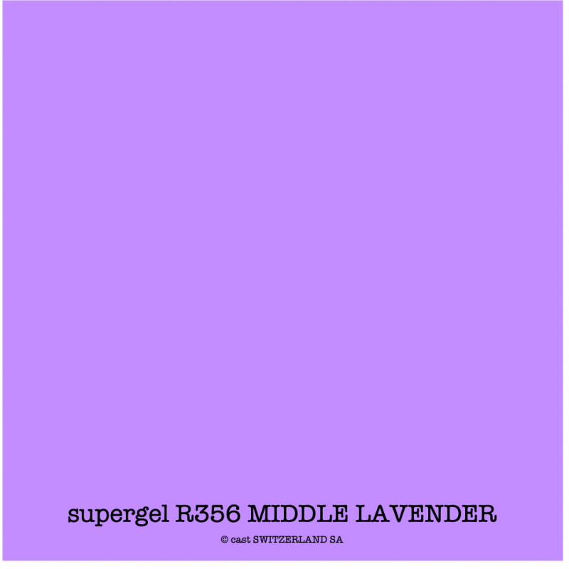 supergel R356 MIDDLE LAVENDER Bogen 0.61 x 0.50m