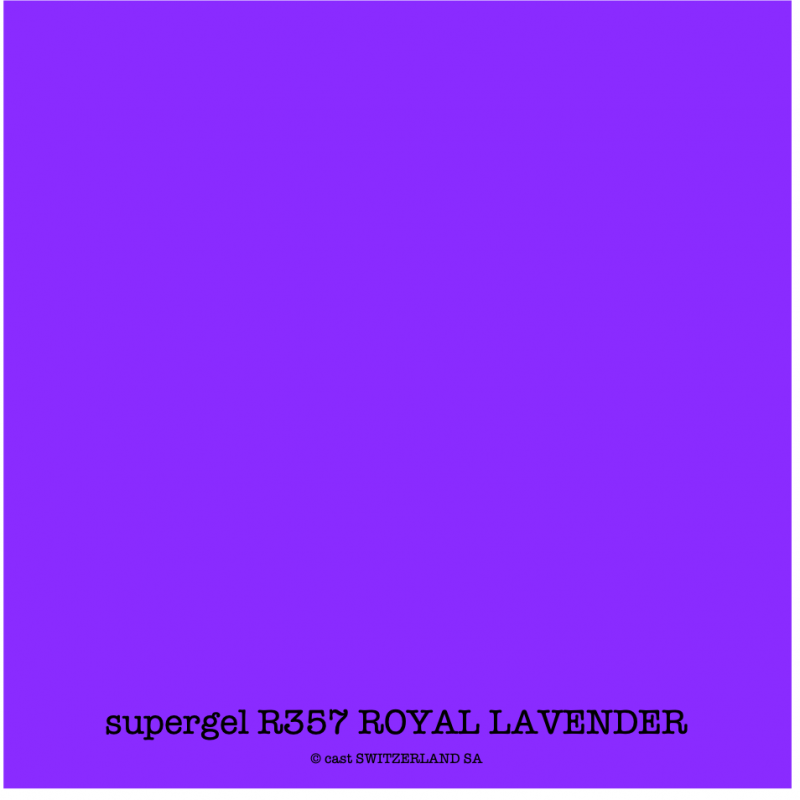 supergel R357 ROYAL LAVENDER Bogen 0.61 x 0.50m