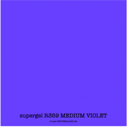 supergel R359 MEDIUM VIOLET Bogen 0.61 x 0.50m