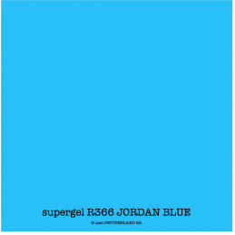 supergel R366 JORDAN BLUE Bogen 0.61 x 0.50m