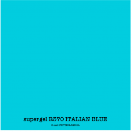 supergel R370 ITALIAN BLUE Bogen 0.61 x 0.50m