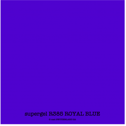 supergel R385 ROYAL BLUE Bogen 0.61 x 0.50m