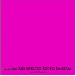 supergel R39 SKELTON EXOTIC SANGRIA Feuille 0.61 x 0.50m