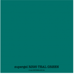 supergel R395 TEAL GREEN Bogen 0.61 x 0.50m