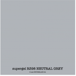 supergel R398 NEUTRAL GREY Bogen 0.61 x 0.50m