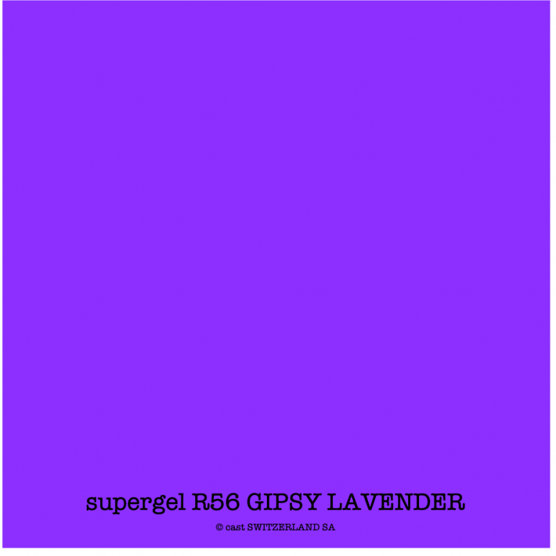 supergel R56 GIPSY LAVENDER Bogen 0.61 x 0.50m