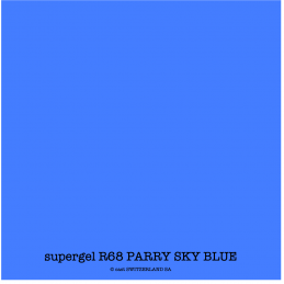 supergel R68 PARRY SKY BLUE Bogen 0.61 x 0.50m