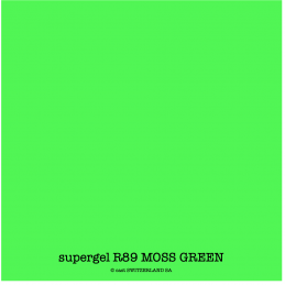 supergel R89 MOSS GREEN Bogen 0.61 x 0.50m