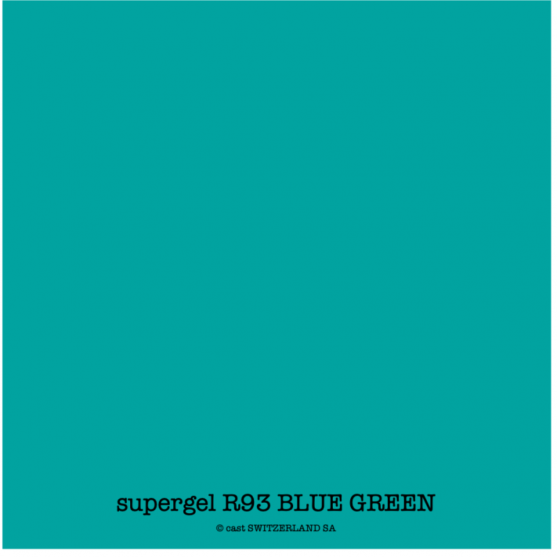 supergel R93 BLUE GREEN Bogen 0.61 x 0.50m