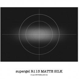 supergel R113 MATTE SILK Feuille 0.61 x 0.50m