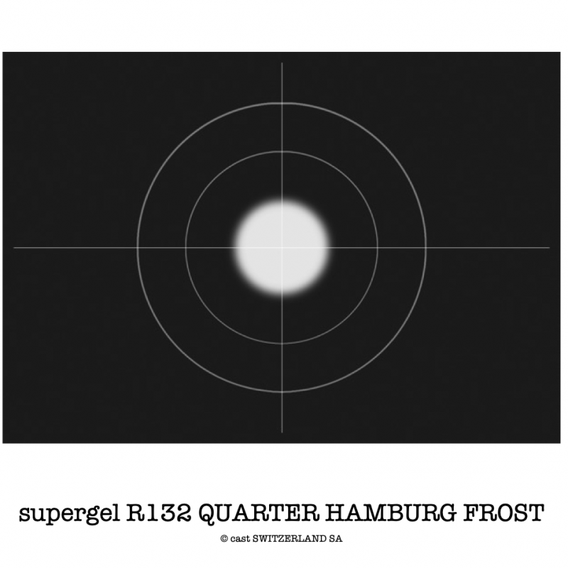 supergel R132 QUARTER HAMBURG FROST Bogen 0.61 x 0.50m