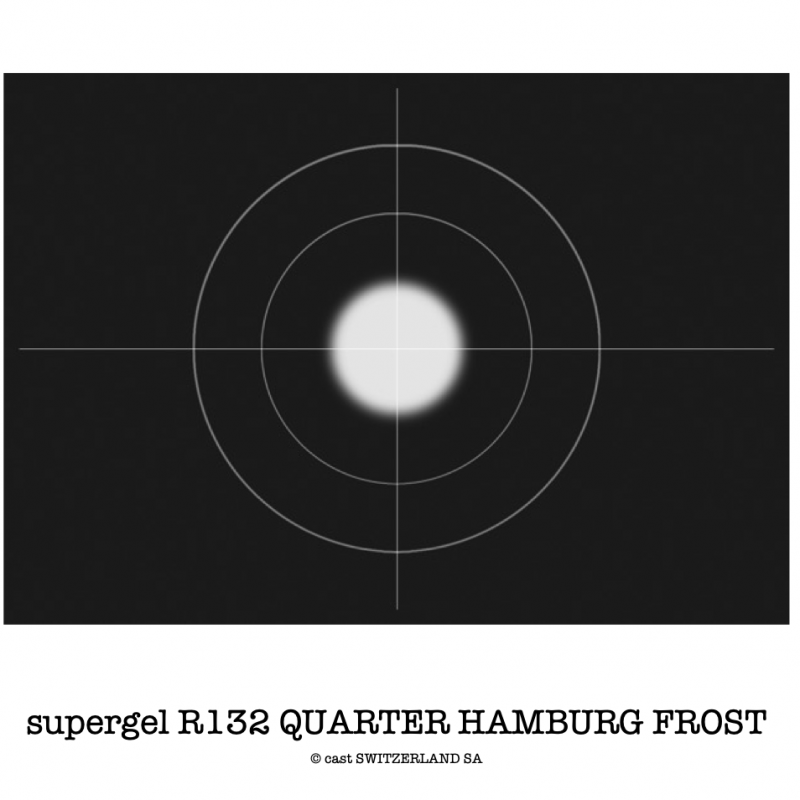 supergel R132 QUARTER HAMBURG FROST Feuille 0.61 x 0.50m