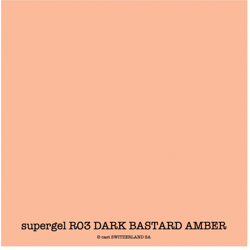 supergel R03 DARK BASTARD AMBER Rouleau 0.61 x 7.62m