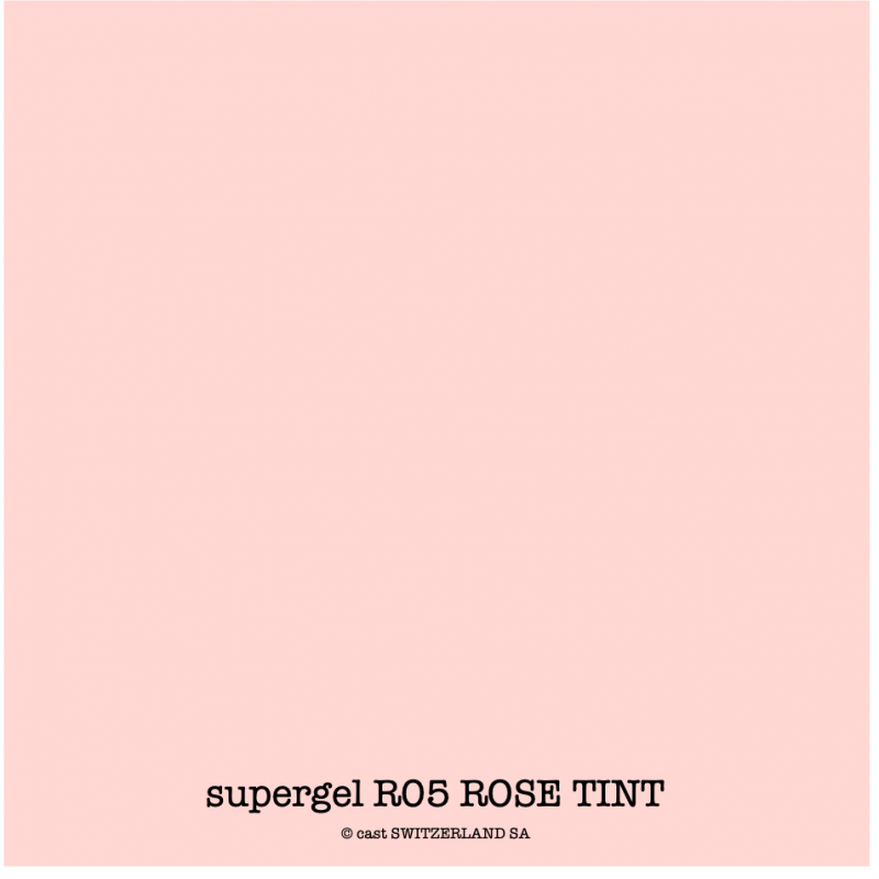 supergel R05 ROSE TINT Rouleau 0.61 x 7.62m