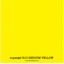 supergel R10 MEDIUM YELLOW Rolle 0.61 x 7.62m