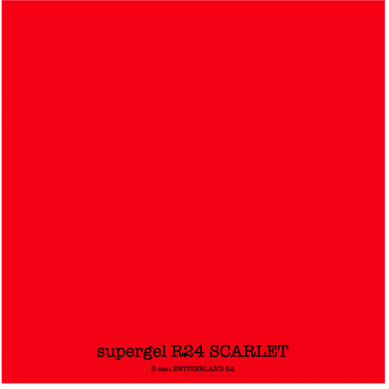 supergel R24 SCARLET Rouleau 0.61 x 7.62m