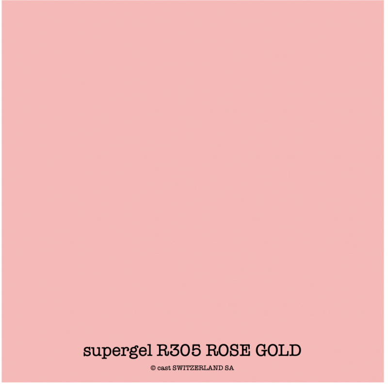 supergel R305 ROSE GOLD Rouleau 0.61 x 7.62m