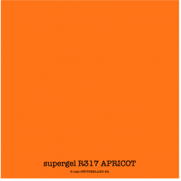 supergel R317 APRICOT Rouleau 0.61 x 7.62m