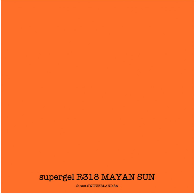 supergel R318 MAYAN SUN Rolle 0.61 x 7.62m