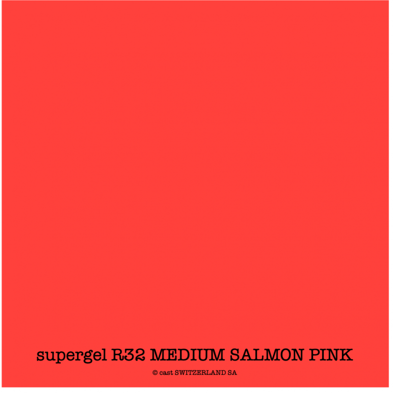 supergel R32 MEDIUM SALMON PINK Rolle 0.61 x 7.62m