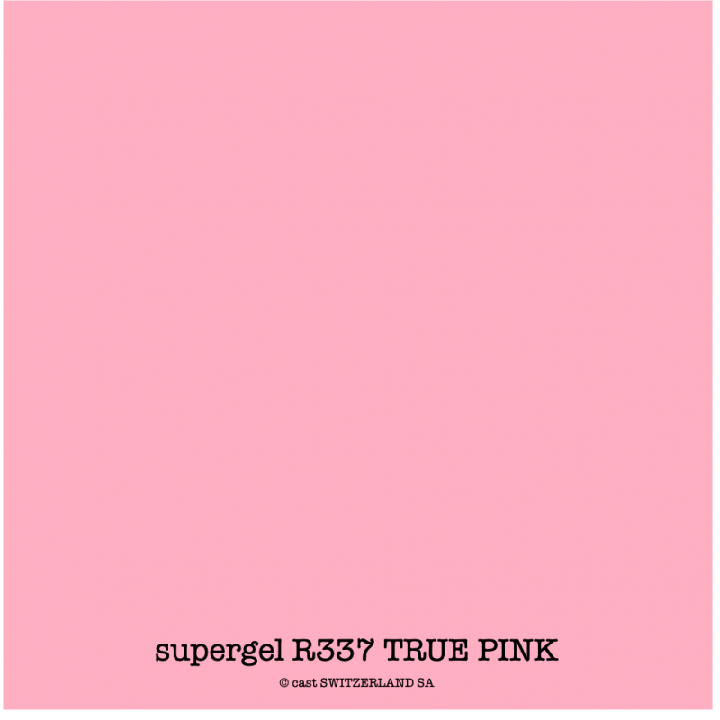 supergel R337 TRUE PINK Rouleau 0.61 x 7.62m