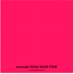 supergel R342 ROSE PINK Rouleau 0.61 x 7.62m