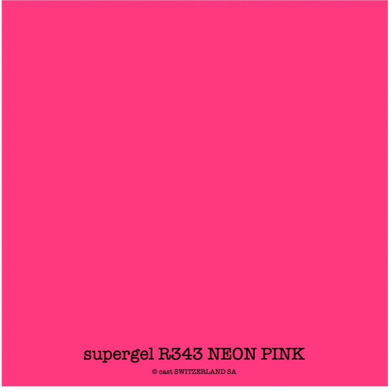 supergel R343 NEON PINK Rolle 0.61 x 7.62m