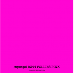 supergel R344 FOLLIES PINK Rolle 0.61 x 7.62m