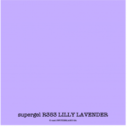supergel R353 LILLY LAVENDER Rouleau 0.61 x 7.62m