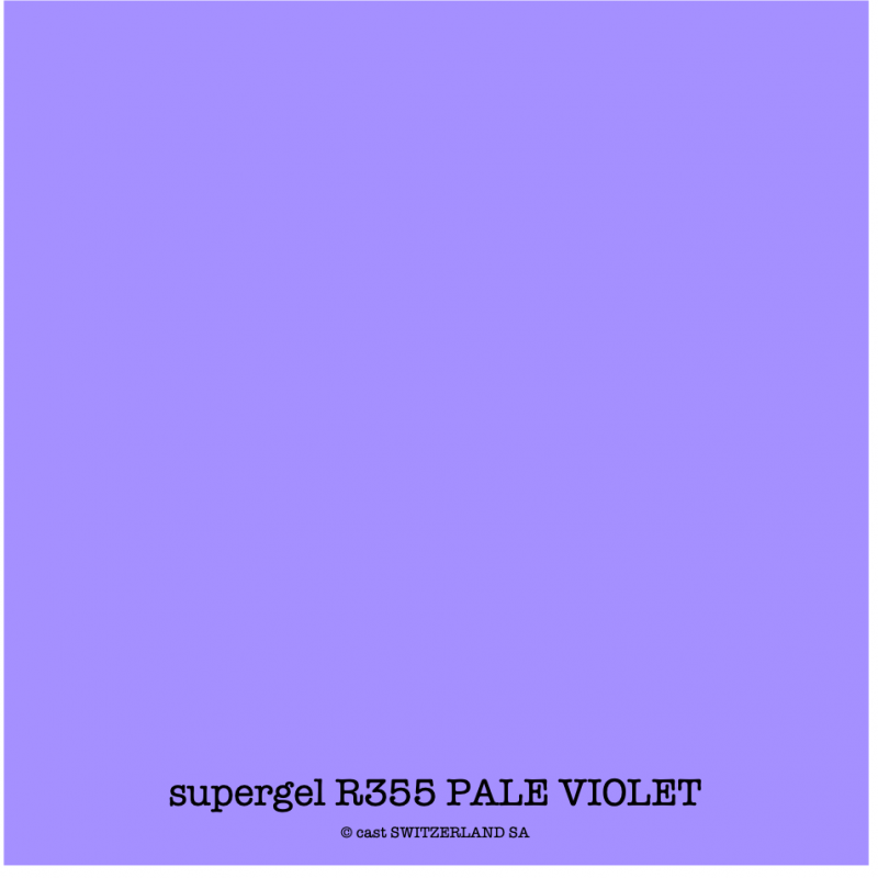 supergel R355 PALE VIOLET Rolle 0.61 x 7.62m