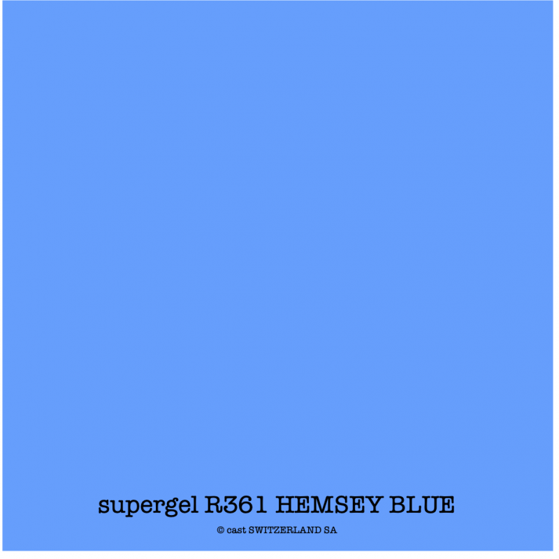 supergel R361 HEMSEY BLUE Rolle 0.61 x 7.62m