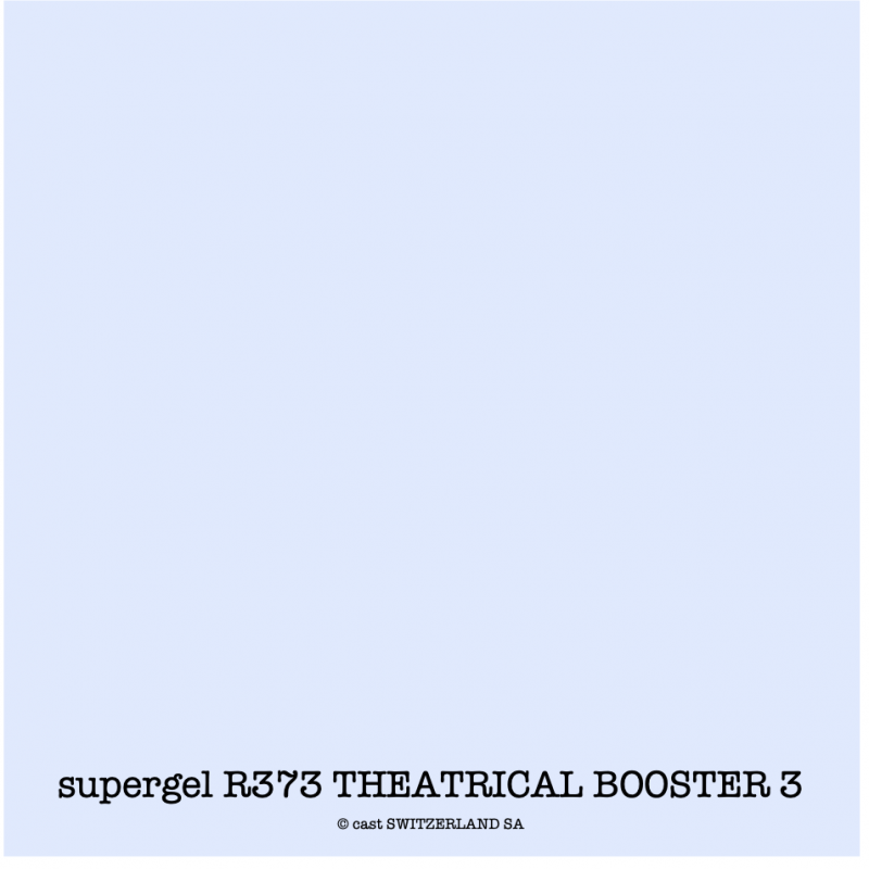 supergel R373 THEATRICAL BOOSTER 3 Rolle 0.61 x 7.62m