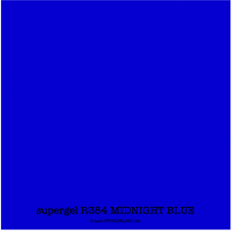 supergel R384 MIDNIGHT BLUE Rouleau 0.61 x 7.62m