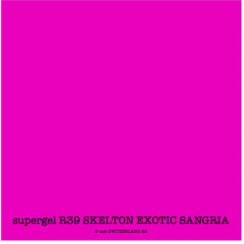 supergel R39 SKELTON EXOTIC SANGRIA Rolle 0.61 x 7.62m