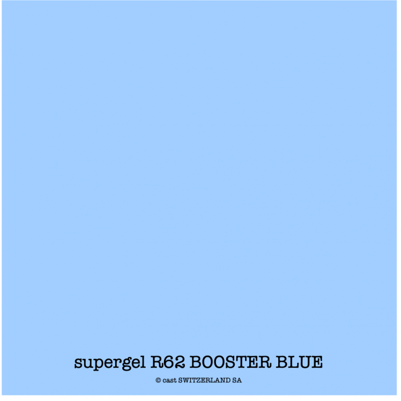 supergel R62 BOOSTER BLUE Rolle 0.61 x 7.62m